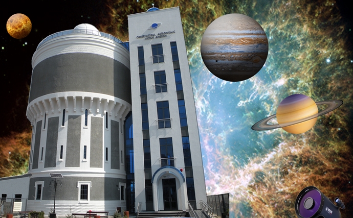 Observații asupra Soarelui în fiecare zi de marți și joi, la Observatorul Astronomic din Bacău