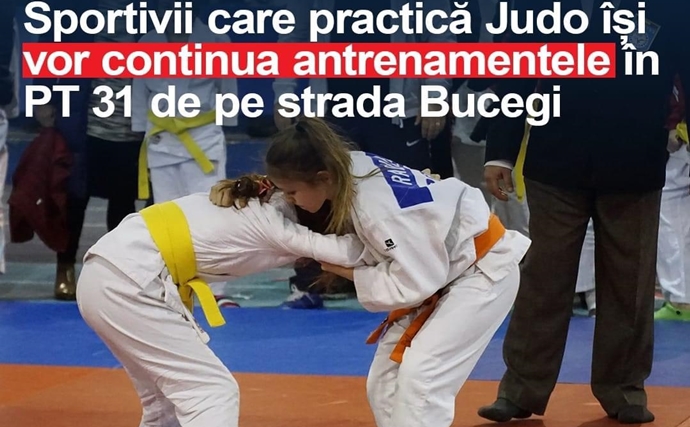 Vești bune pentru judokani