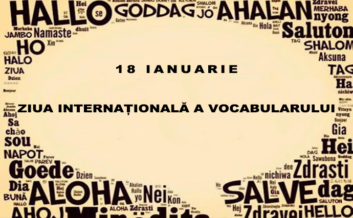 18 Ianuarie – Ziua Internațională a Vocabularului