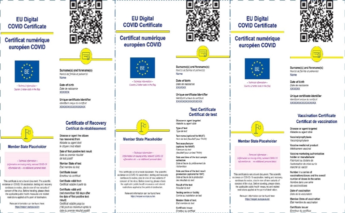 Se prelungește perioada de valabilitate a certificatelor digitale UE privind COVID-19
